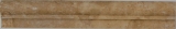 Borde travertino piedra natural noce nogal marrón perfil de piedra natural aspecto antiguo pared suelo baño cocina aseo sauna - MOSProf-44348