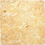 Azulejo travertino piedra natural oro amarillo azulejo de piedra natural marrón dorado aspecto antiguo azulejo de suelo azulejo de cocina pared - MOSF-45-51030