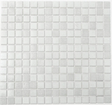 Mosaico de vidrio mosaico azulejos blanco antiguo gris claro baño azulejo ducha salpicaduras azulejo backsplash MOS52-0103