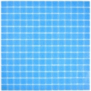Mosaico de vidrio azul azulejo de la pared azulejo del baño azulejo ducha salpicaduras azulejo backsplash MOS200-A14-N_f | 10 esteras de mosaico
