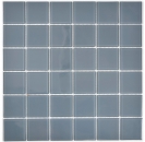Mosaico de azulejos de vidrio mosaico gris antracita BAÑO WC cocina PARED mosaico estera MOS69-0202