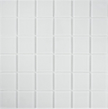 Mosaico de azulejos de vidrio mosaico superwhite BAÑO WC cocina PARED mosaico estera MOS69-0101