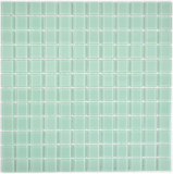 Mosaico de azulejos de vidrio mosaico verde claro turquesa menta mosaico de la piscina MOS63-0107