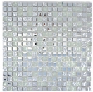 Mosaico de mosaico de vidrio electrochapado de plata esmerilado de vidrio MOS92-0217