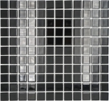 Mosaico de azulejos de vidrio mosaico negro mosaico estera piscina mosaico piscina mosaico MOS60-0304