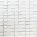 Rectangular azulejos de mosaico de vidrio mosaico blanco carrara mirada cantera de vidrio de piedra natural azulejos backsplash baño cocina aseo - MOS87-1401