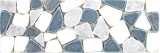 Mármol Borde Ciot gris blanco negro MOSBOR-GW19_f