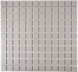 Mosaico de cerámica azulejos de mosaico LIGHT GREY SOAP GREY CREAM WALL FLOOR unglazed antideslizante pared de la cocina - MOS18-0204-R10