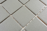Muestra de mano mosaico azulejo cerámica gris metal SLIPPROOF SLIPPROOF MOS14-0222-R10_m