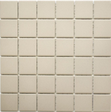 Mosaico cerámico magnolia beige claro sin esmaltar LISO azulejo para plato de ducha - MOS14B-1211-R10