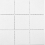 Mosaico de azulejos de pared piso de cerámica blanco antideslizante antideslizante plato de ducha piso azulejos backsplash - MOS22-0102-R10