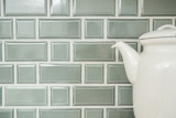 Muestra de mano Metro Subway mosaico azulejo cerámica azulejo backsplash cocina pared gasolina MOS26WM-0218_m