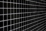 Muestra de mano mosaico azulejo cerámica NEGRO GLOSSY pared azulejo backsplash cocina MOS18-0302_m