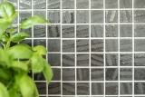 Muestra de mano mosaico ECO Reciclaje GLAS ECO negro antracita MOS360-03_m