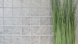 Muestra de mano azulejo mosaico Mosaico de vidrio translúcido Estructura de plata cristal BAÑO WC Cocina PARED MOS68-4SB21_m