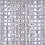 Mosaico de azulejos ECO GLAS café metálico 3DF MOS350-24_f | 10 esteras de mosaico