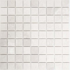 Mosaico de mármol de piedra natural crema Botticino Anticato MOS42-0104_f